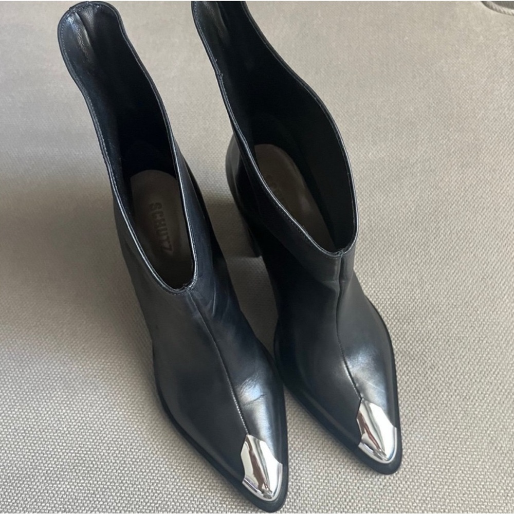 Schutz Ankle Blaze Boots Metal Tip